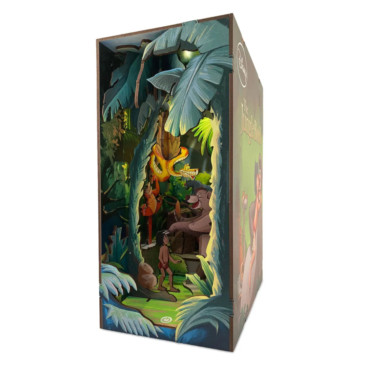 Disney - Das Dschungelbuch Book Nook Modell Bausatz Holz