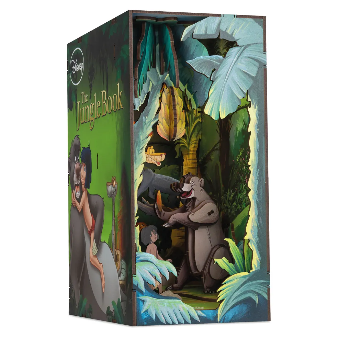 Disney - Das Dschungelbuch Book Nook Modell Bausatz Holz