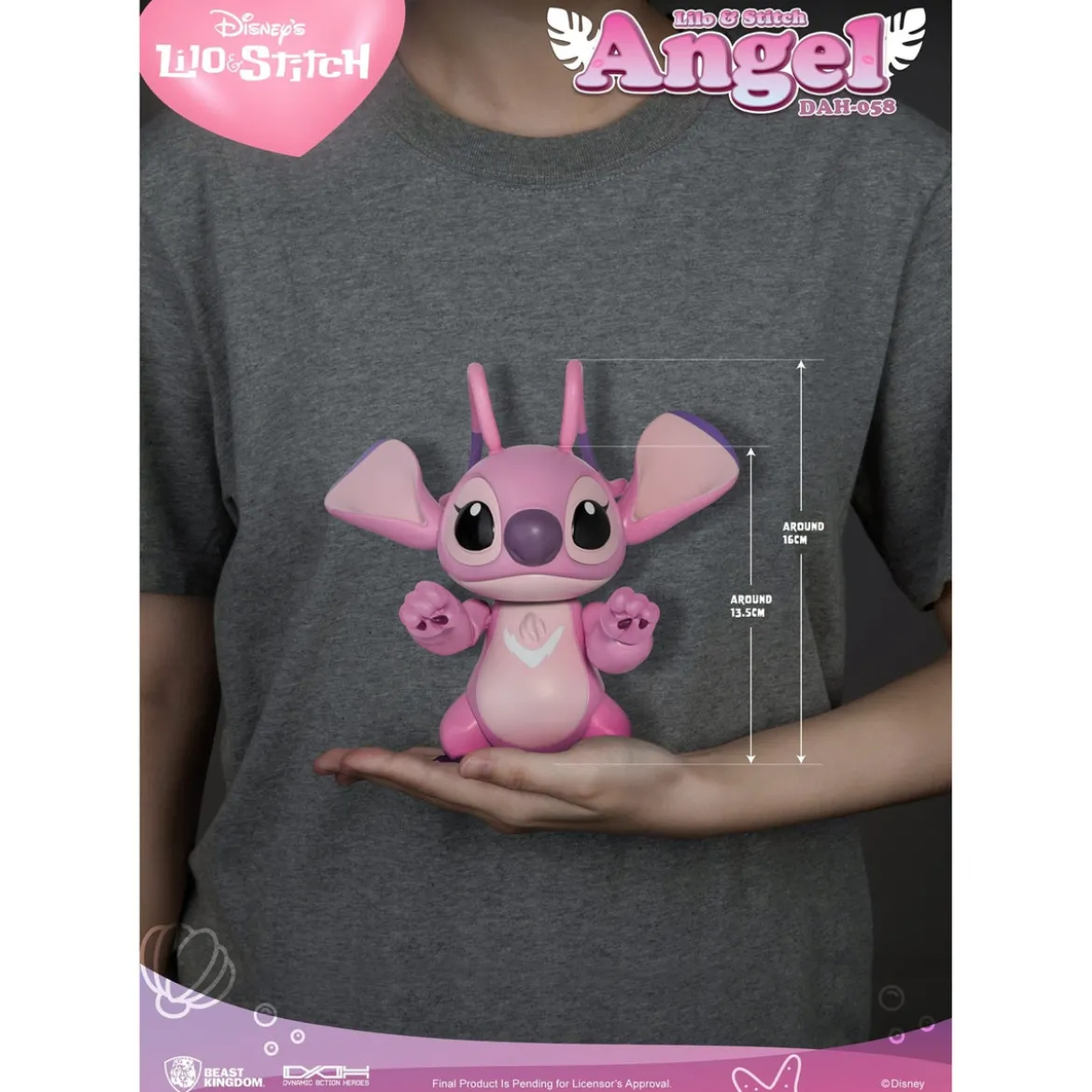 Disney Dynamic 8ction Heroes Actionfigur 1/9 Angel (Lilo & Stitch) 16 cm