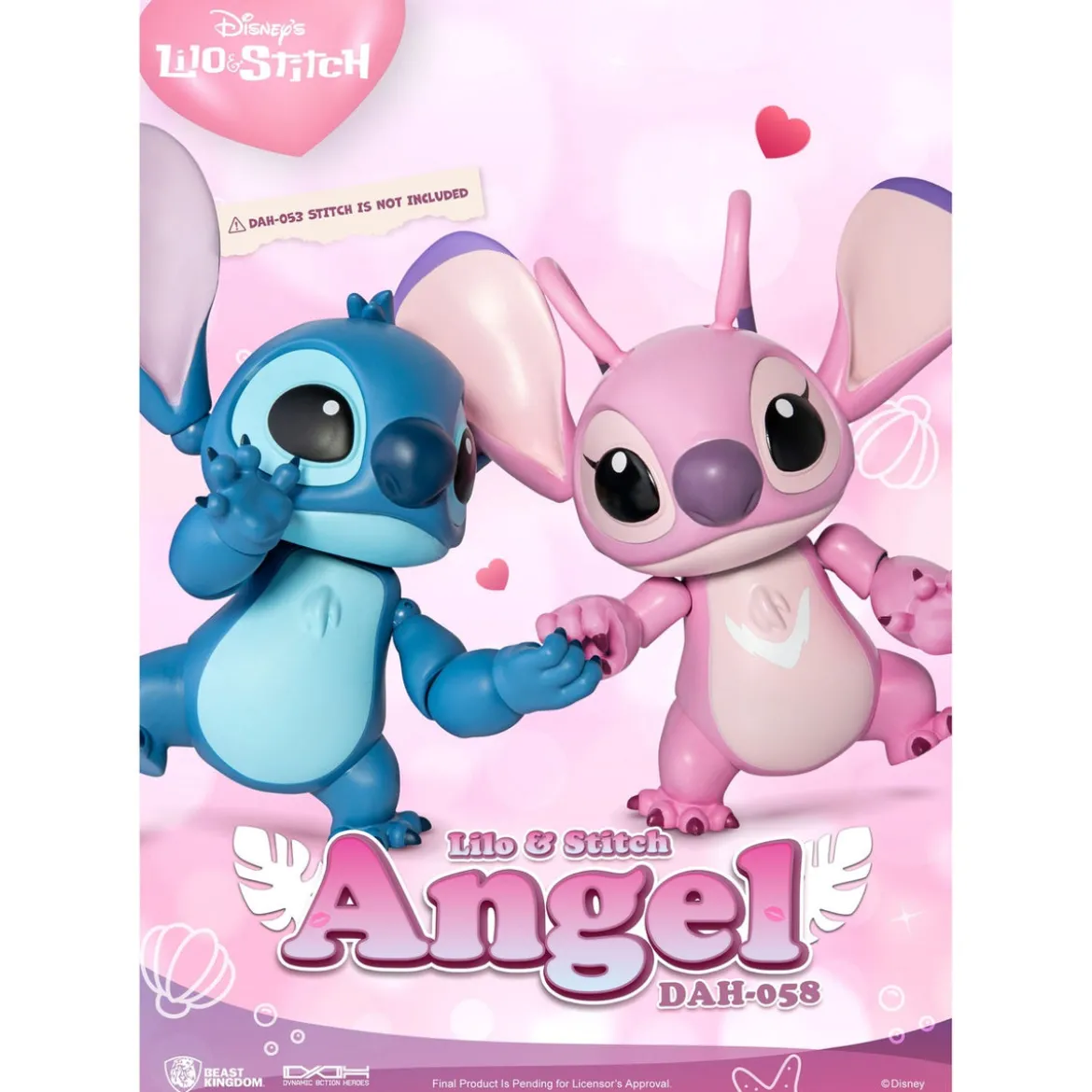 Disney Dynamic 8ction Heroes Actionfigur 1/9 Angel (Lilo & Stitch) 16 cm