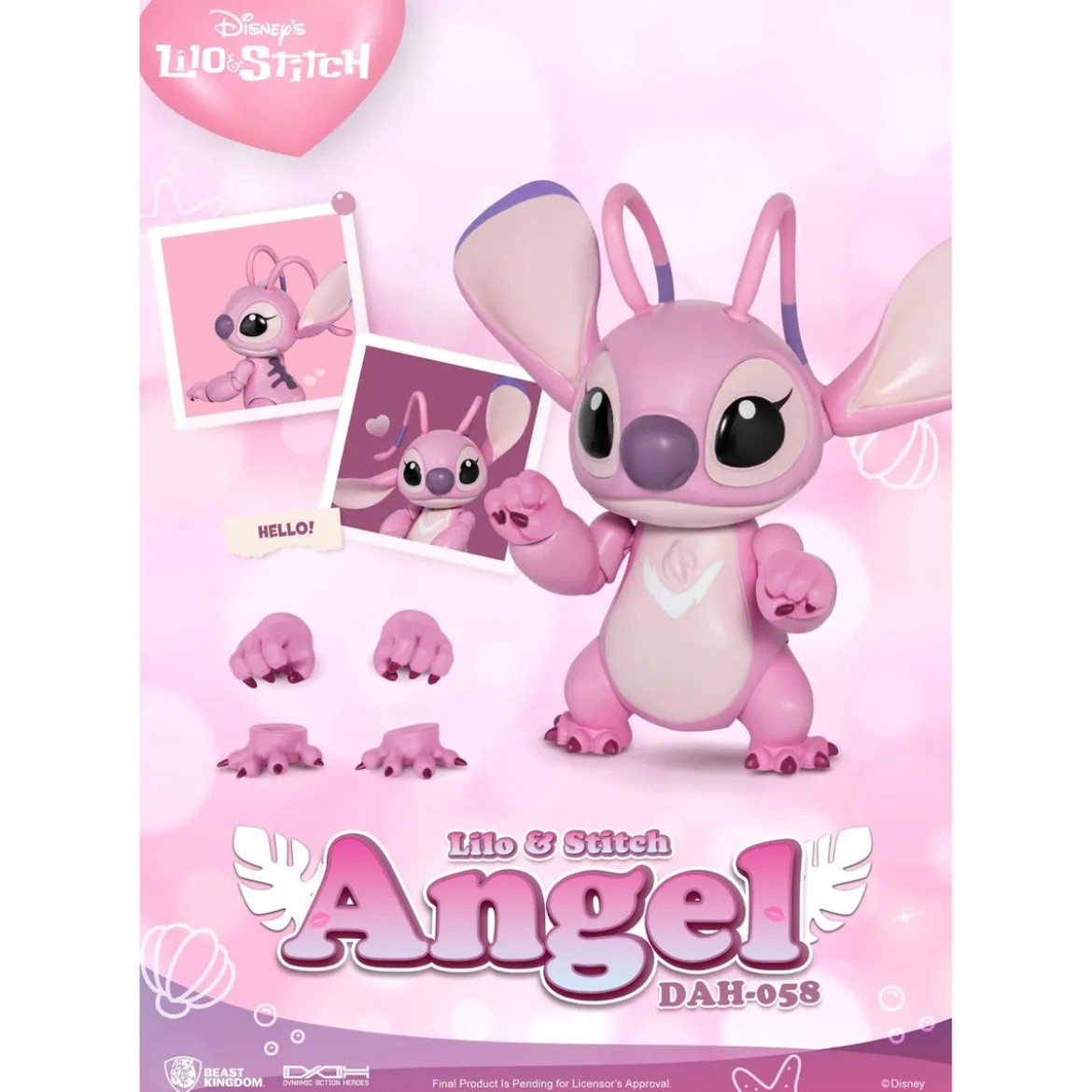 Disney Dynamic 8ction Heroes Actionfigur 1/9 Angel (Lilo & Stitch) 16 cm