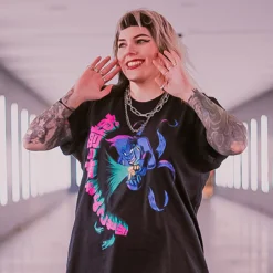 Disney - Japanese Ursula T-Shirt schwarz