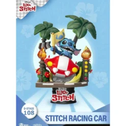 Disney: Lilo & Stitch - Stitch Racing Car PVC Diorama