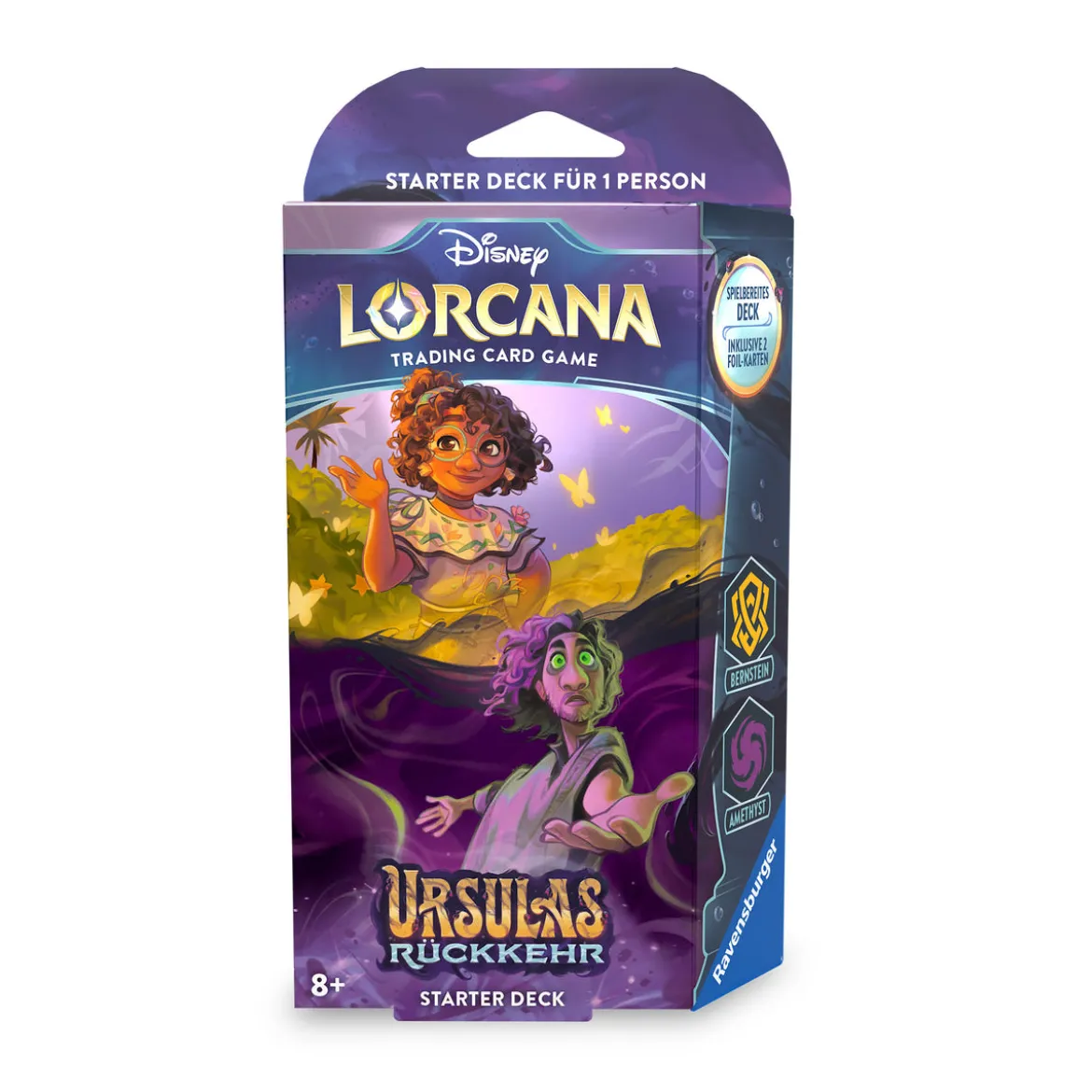 Disney Lorcana Bernstein und Amethyst Starterset - Ursulas Rückkehr Trading Card Game