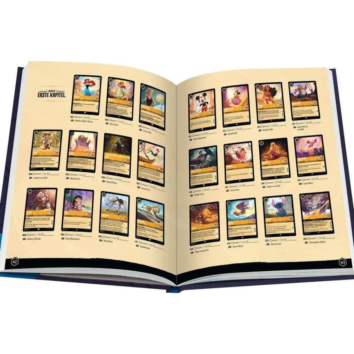 Disney Lorcana TCG Buch Der offizielle Collector's Guide: Sets 1-4 *Deutsche Version*