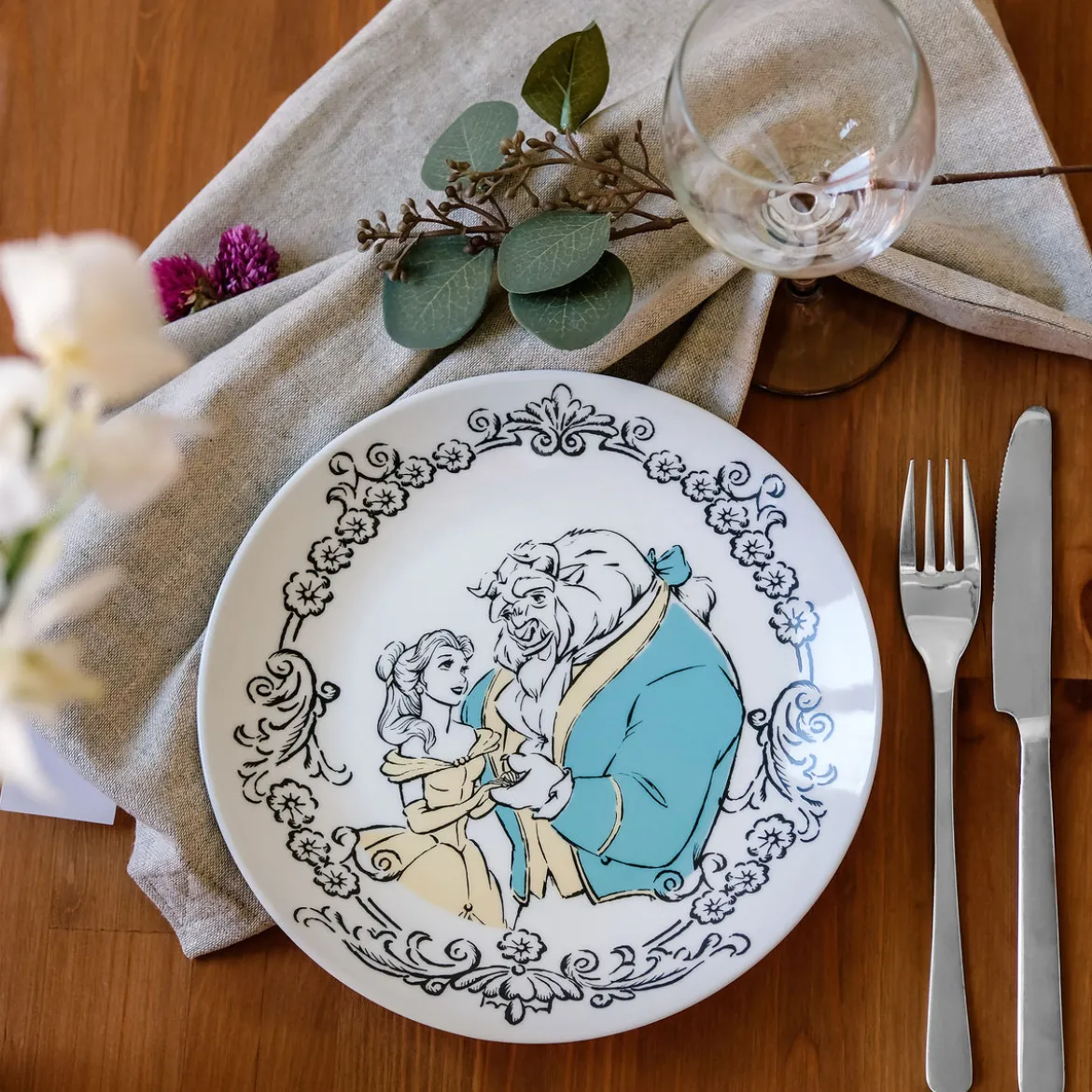 Disneys Die Schöne und das Biest - Characters Tellerset