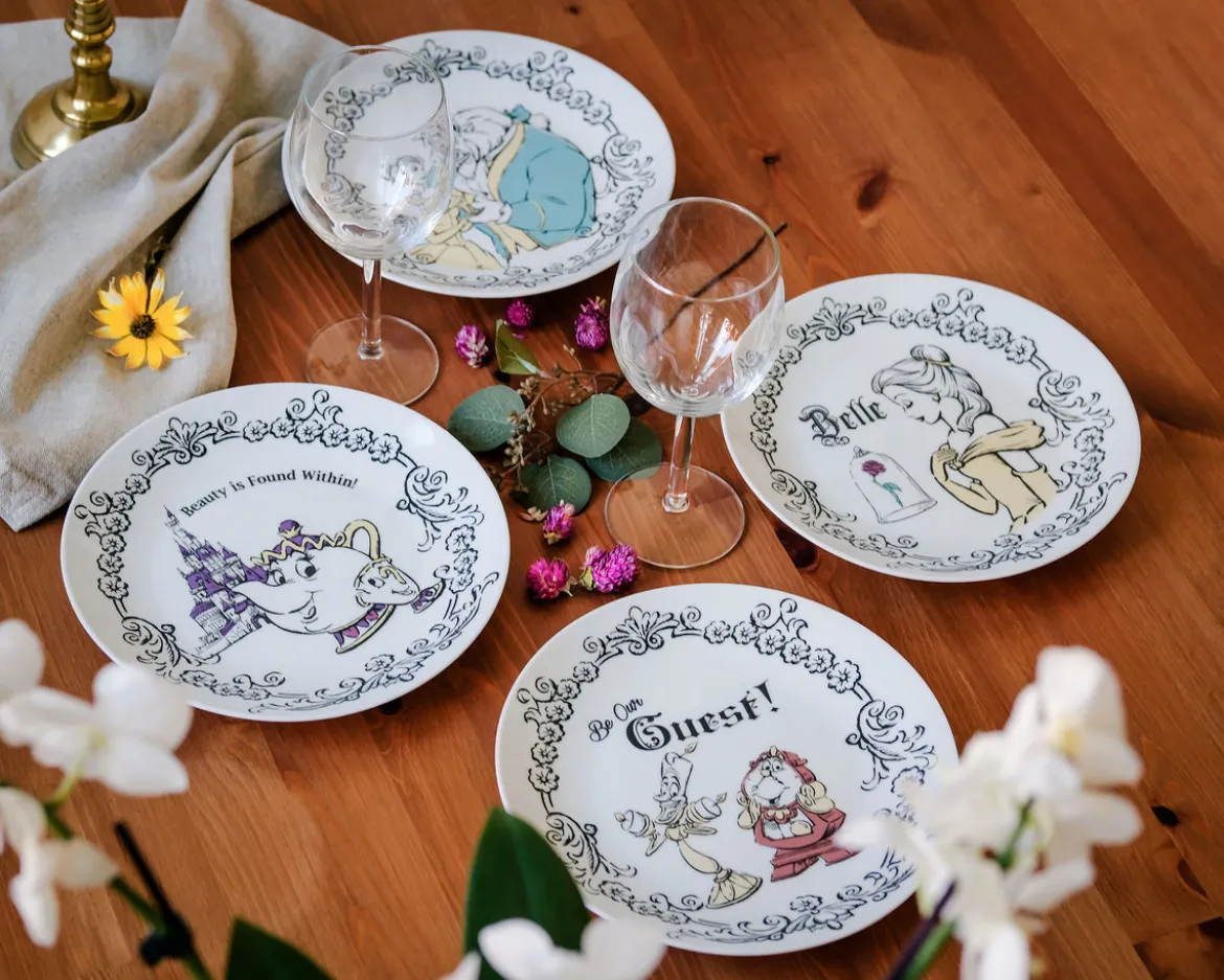 Disneys Die Schöne und das Biest - Characters Tellerset