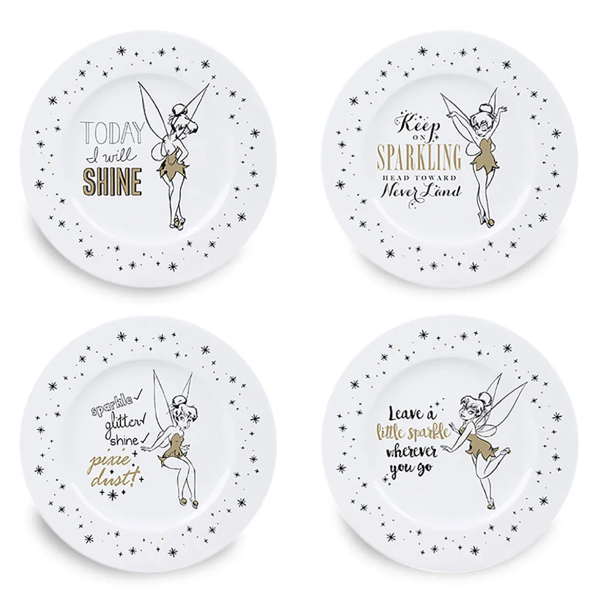 Disneys Tinkerbell - Tellerset