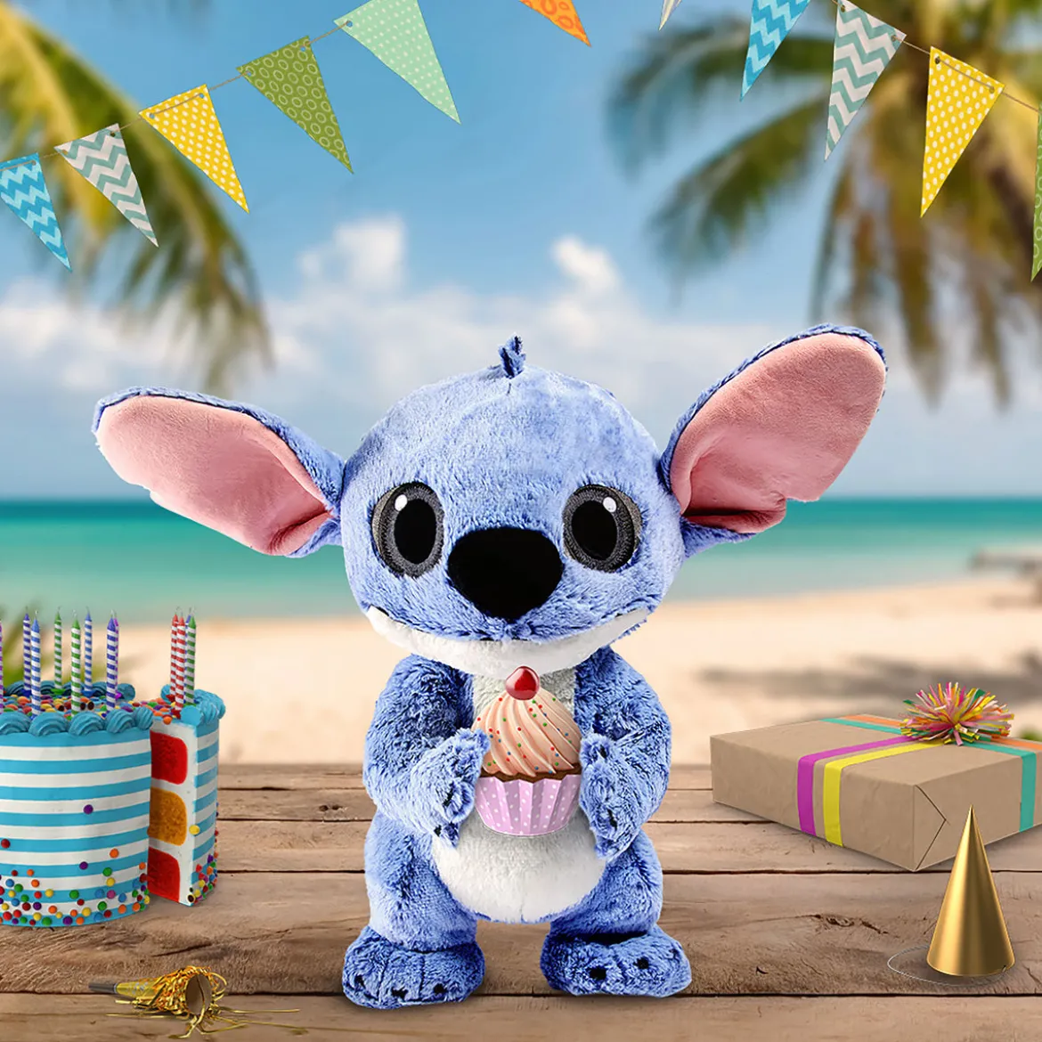 Disney Stitch Live Action Plüsch Figur - Lilo & Stitch