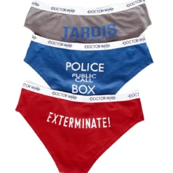 Doctor Who - Tardis & Daleks Panty-Set 3-teilig