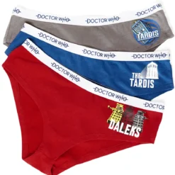 Doctor Who - Tardis & Daleks Panty-Set 3-teilig