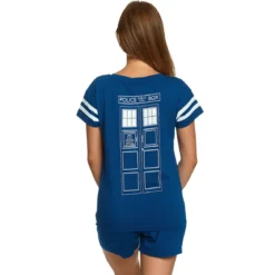 Doctor Who - Tardis Pyjama kurz Damen