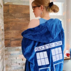 Doctor Who - Tardis Season 11 Bademantel blau