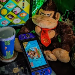 Donkey Kong Plüsch Figur - Super Mario