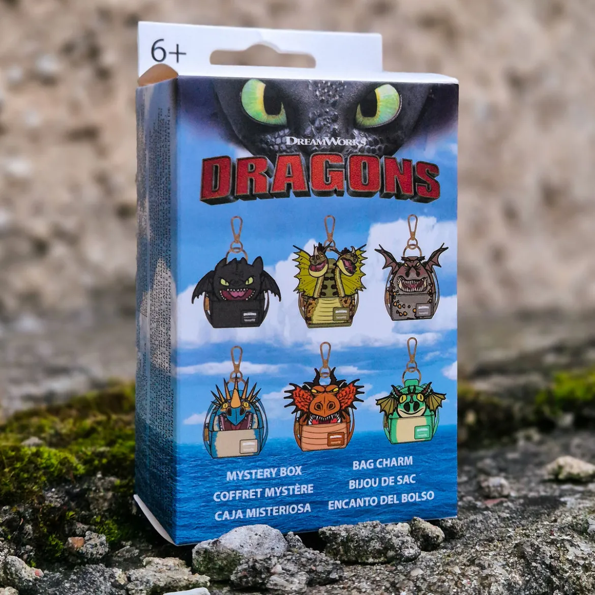Drachenzähmen leicht gemacht - Dragon Mystery Rucksack Schlüsselanhänger