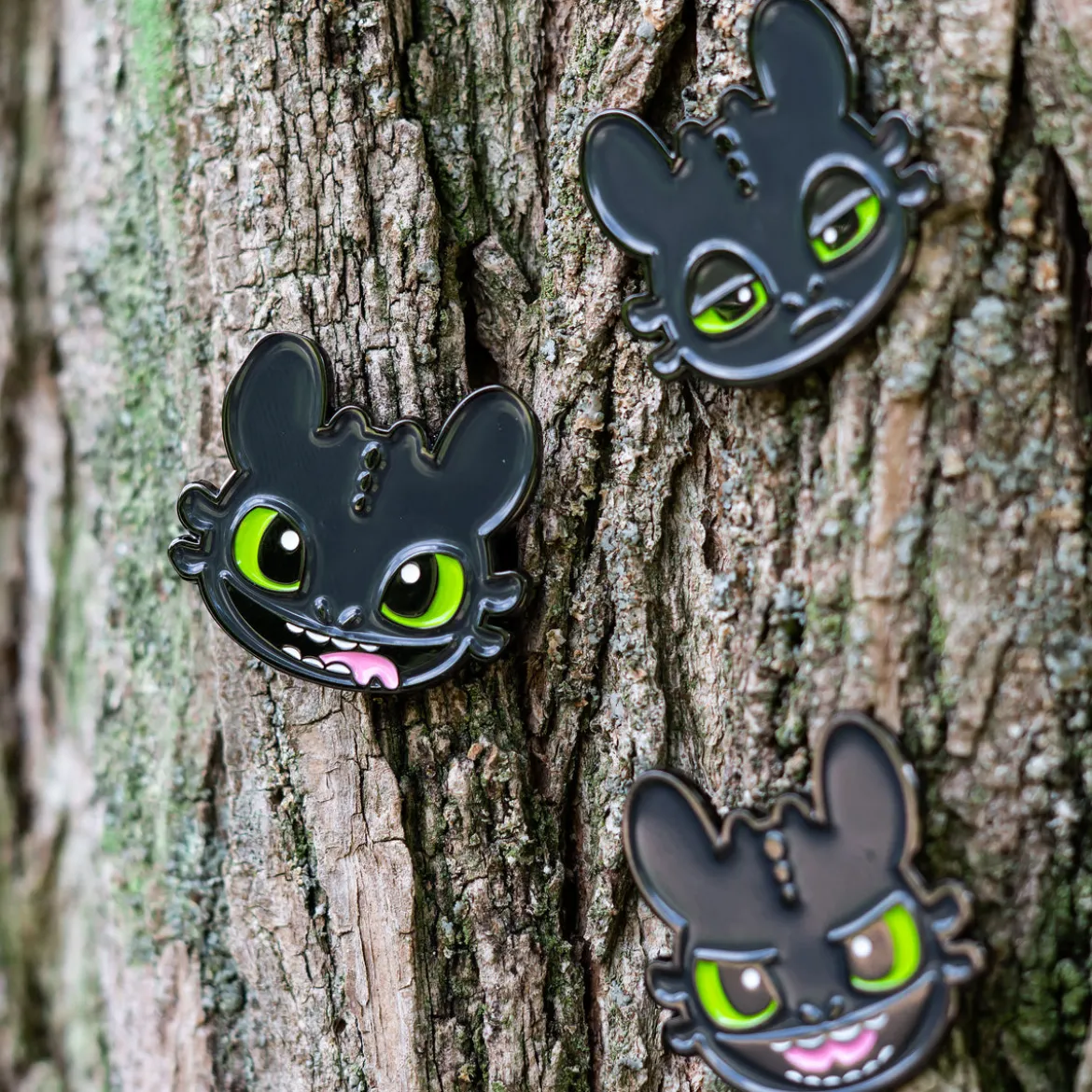 Drachenzähmen leicht gemacht - Ohnezahn Pins 5er Set