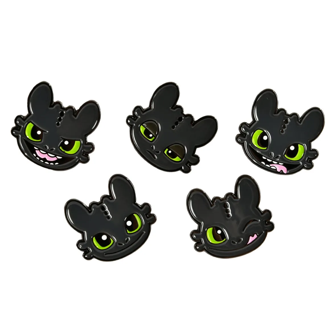 Drachenzähmen leicht gemacht - Ohnezahn Pins 5er Set