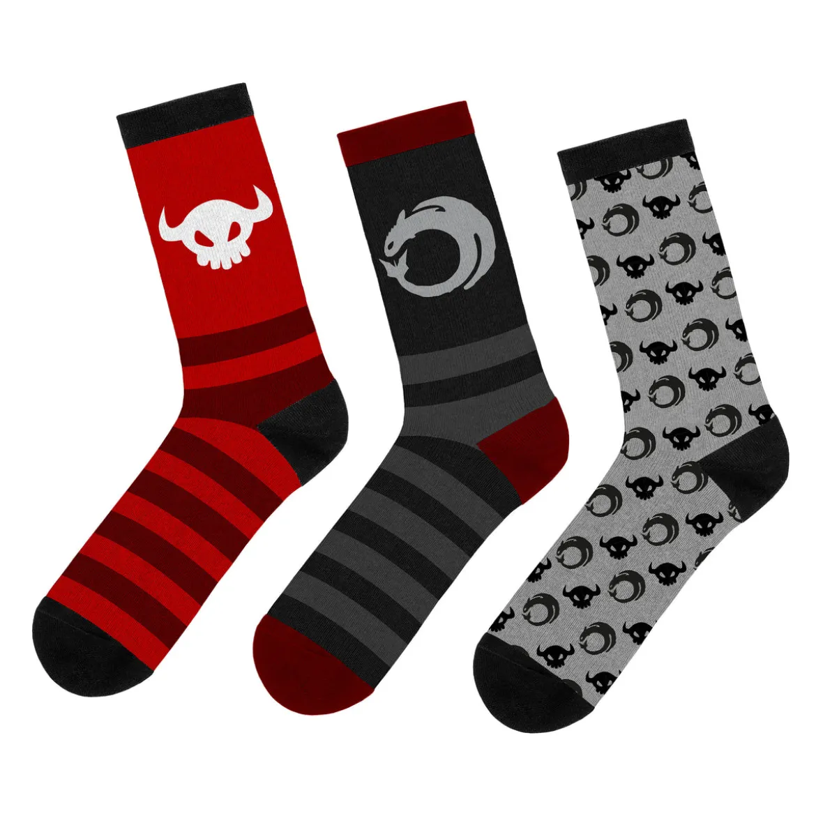 Drachenzähmen leicht gemacht - Symbols Socken 3er Set