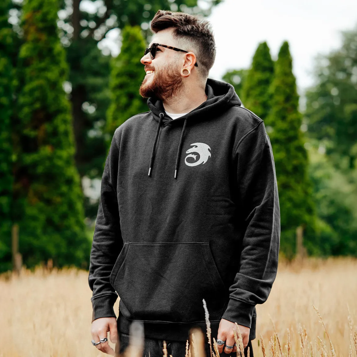 Drachenzähmen leicht gemacht - Night Fury Legend Hoodie schwarz