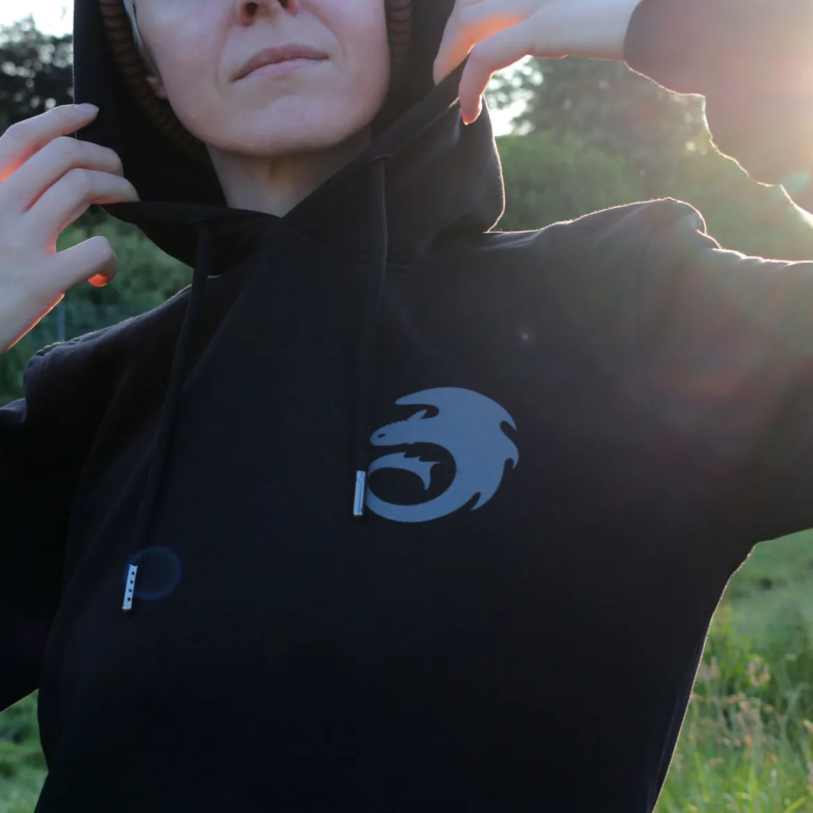 Drachenzähmen leicht gemacht - Night Fury Legend Hoodie schwarz