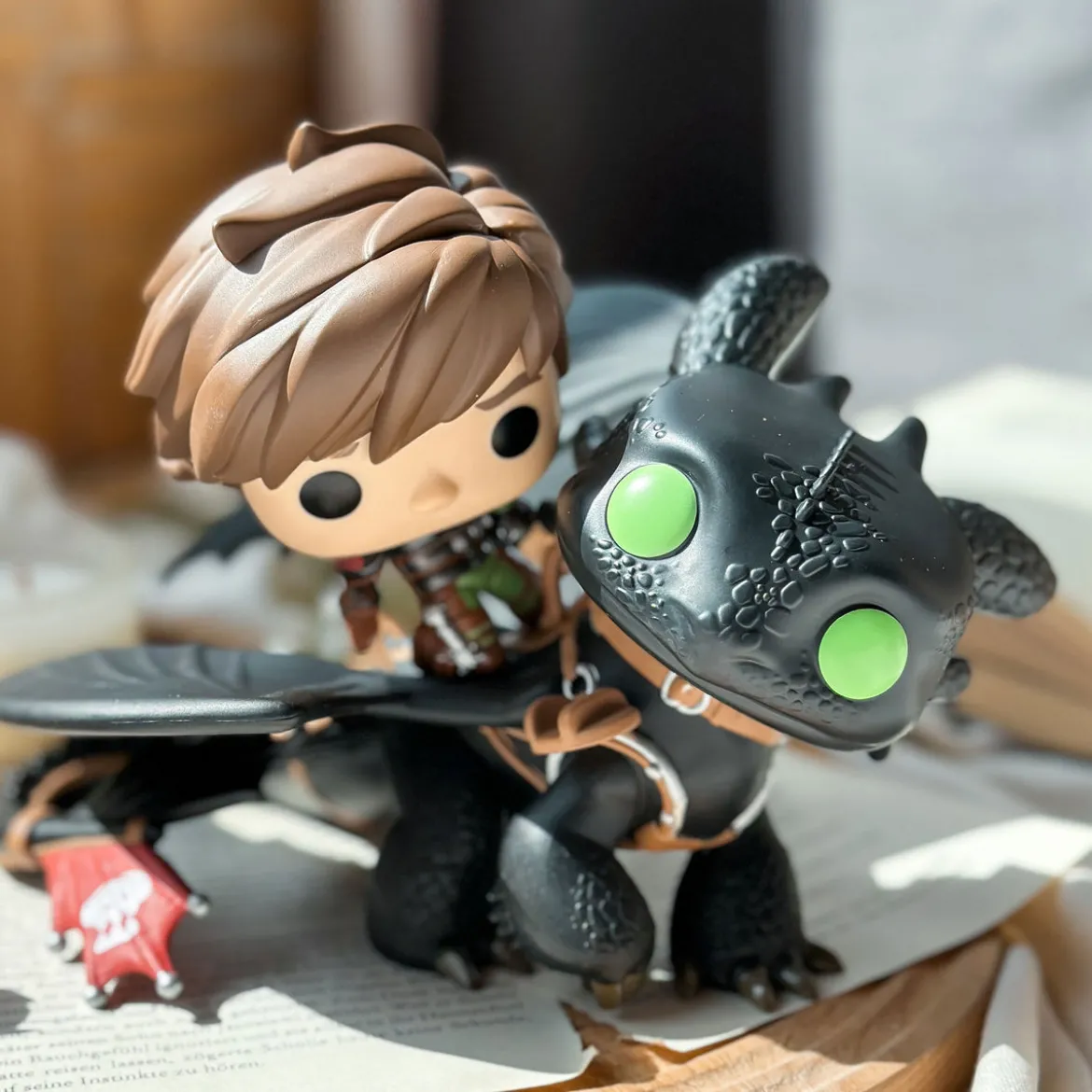 Drachenzähmen leicht gemacht - Hicks mit Ohnezahn Funko Pop Diorama Figur