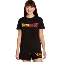 Dragon Ball - Crystal Ball Pyjama kurz schwarz