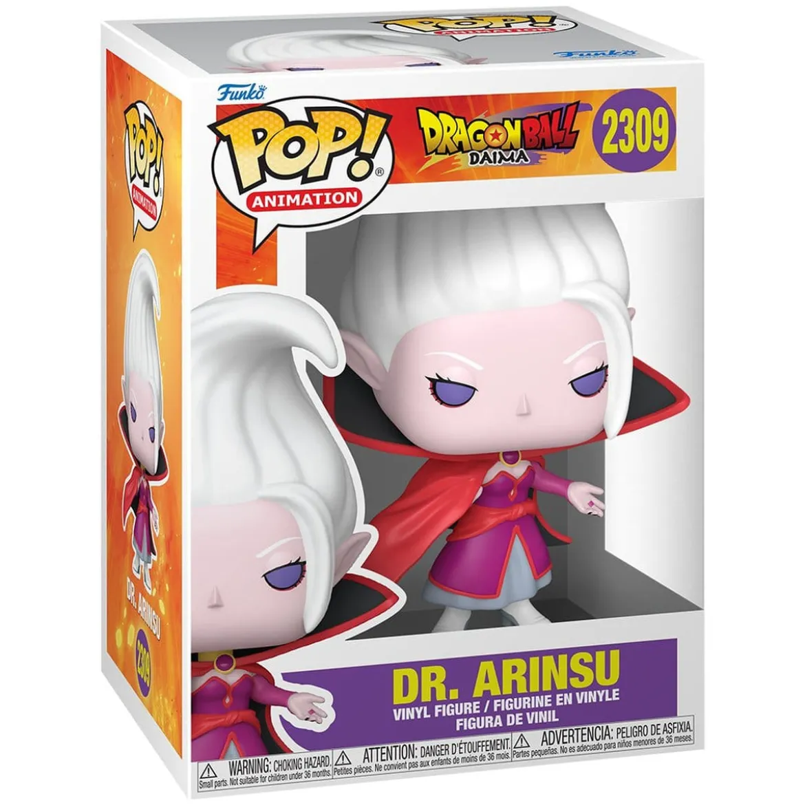 Dragon Ball Daima POP! Animation Vinyl Figur Dr. Arinsu 9 cm