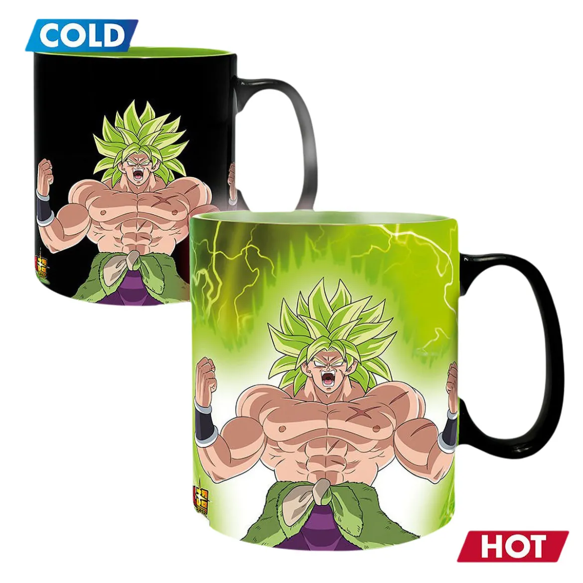 Dragon Ball - Gogeta vs. Broly Thermoeffekt Tasse
