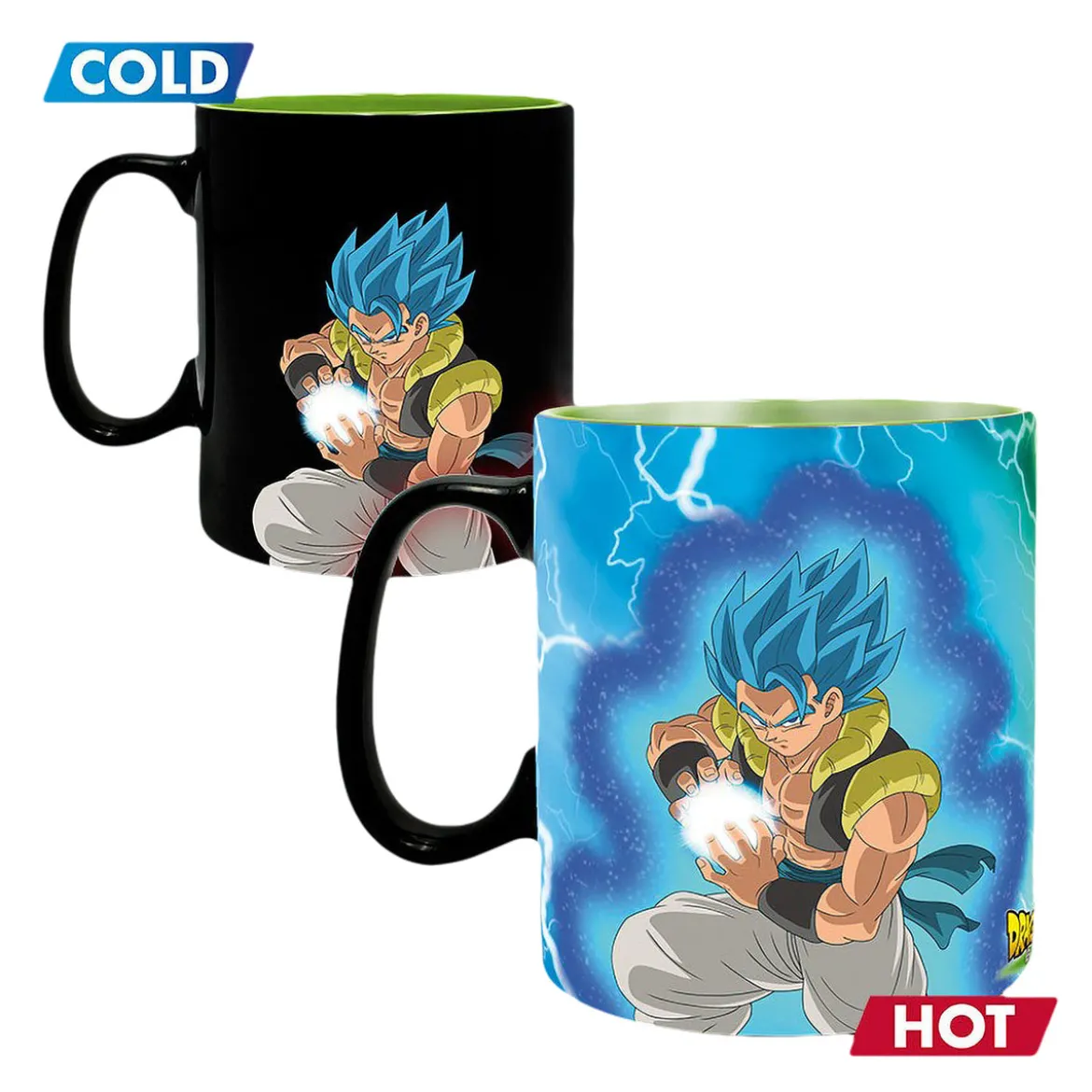 Dragon Ball - Gogeta vs. Broly Thermoeffekt Tasse