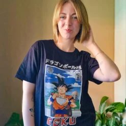 Dragon Ball - Goku Eat T-Shirt schwarz