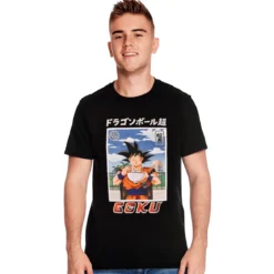 Dragon Ball - Goku Eat T-Shirt schwarz