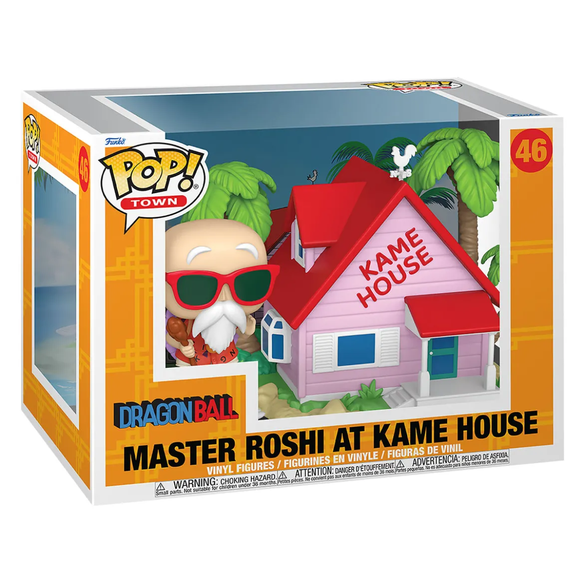 Dragon Ball - Kame House mit Master Roshi Funko Pop Diorama