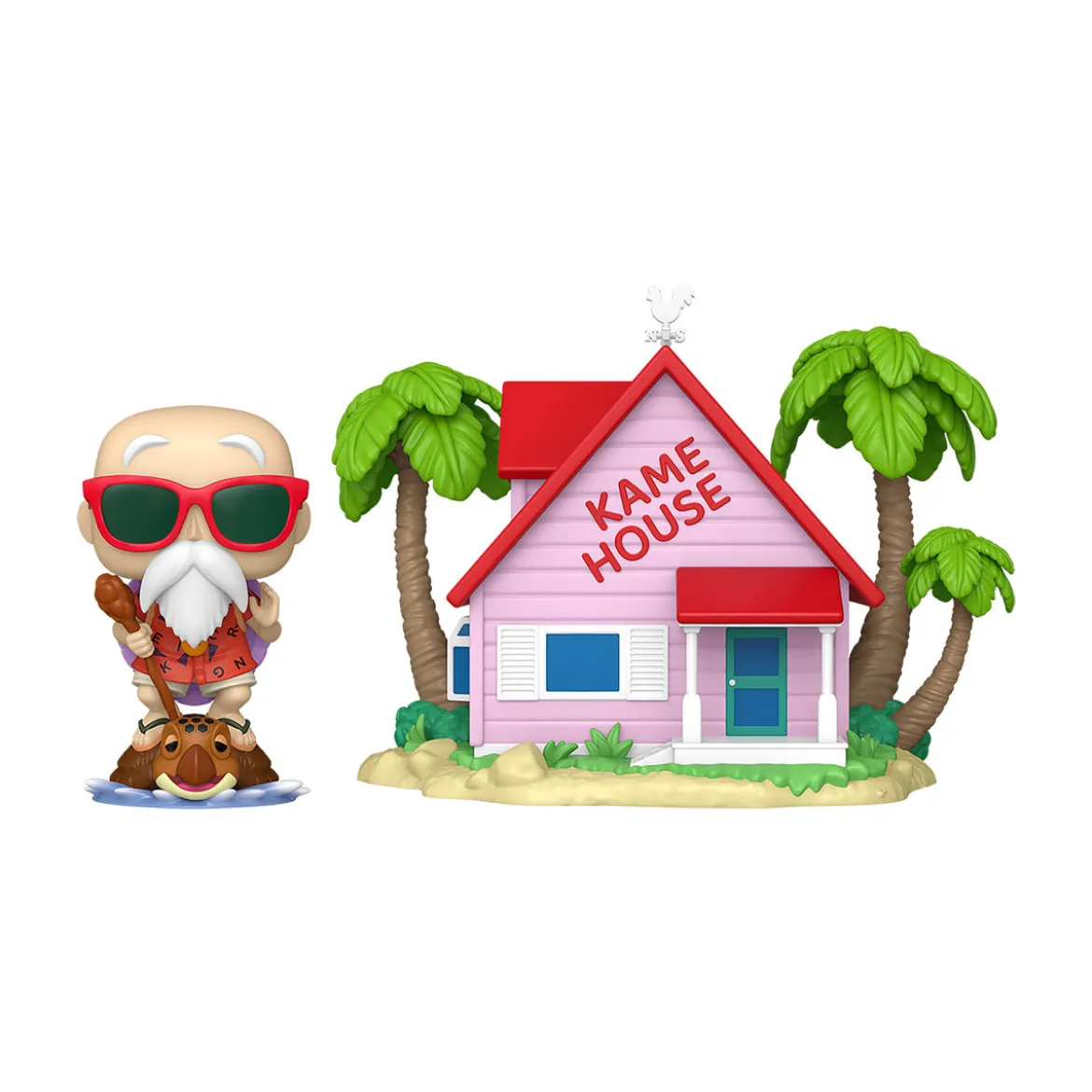 Dragon Ball - Kame House mit Master Roshi Funko Pop Diorama