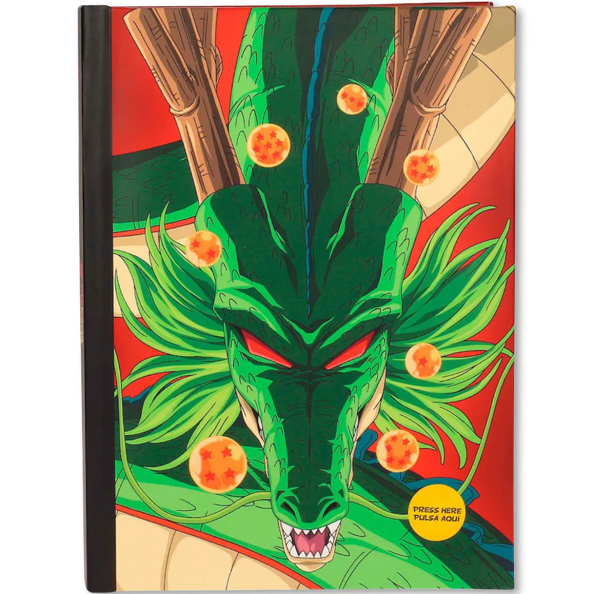 Dragon Ball - Shenlong Notizbuch mit Lichteffekten A5