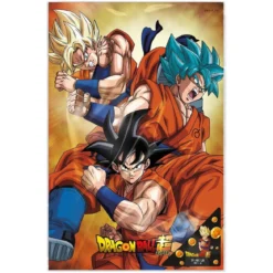 Dragon Ball Super 3D Poster Champa Goku 38 x 58 cm