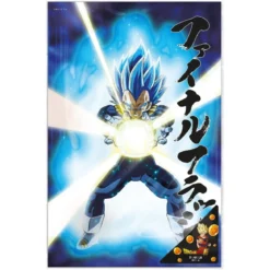 Dragon Ball Super 3D Poster Survival Vegeta 38 x 58 cm