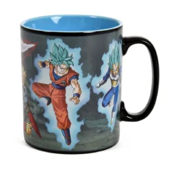 Dragon Ball Super - Saiyans Thermoeffekt Tasse