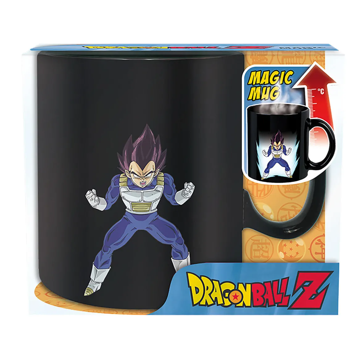 Dragon Ball - Vegeta Thermoeffekt Tasse