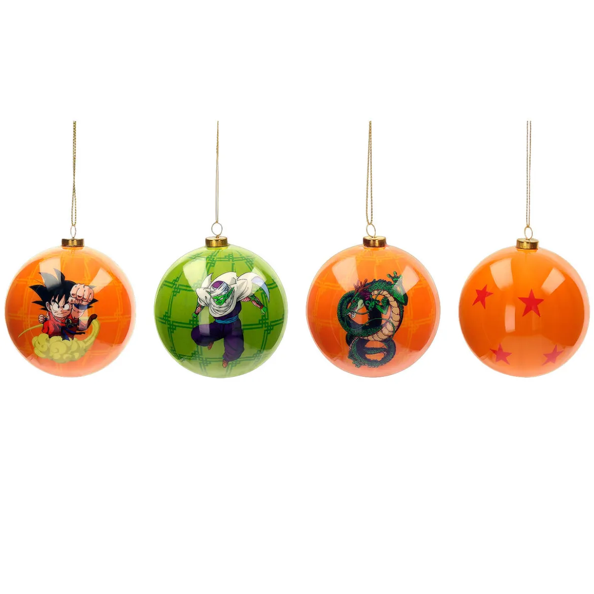 Dragon Ball Weihnachtsbaumkugeln 4tlg