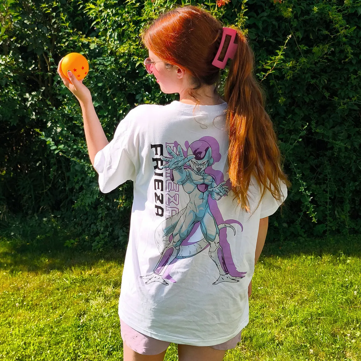 Dragon Ball Z - Freezer Oversize T-Shirt weiß