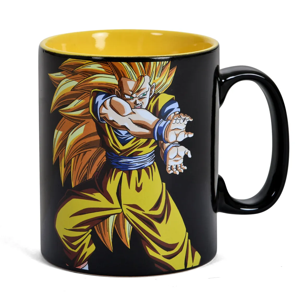 Dragon Ball Z - Goku Kamehameha Thermoeffekt Tasse mit Untersetzer