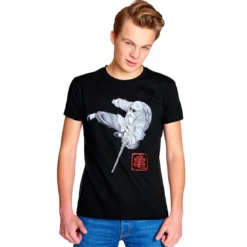 Dragon Ball Z - Muten Roshi Kick T-Shirt schwarz