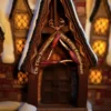 Drei Besen Miniatur Replik mit Beleuchtung - Harry Potter