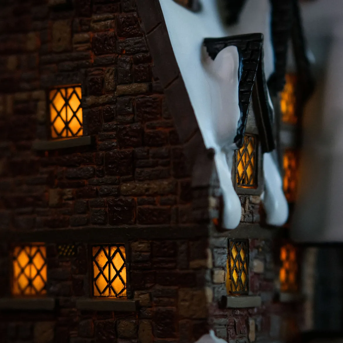 Drei Besen Miniatur Replik mit Beleuchtung - Harry Potter