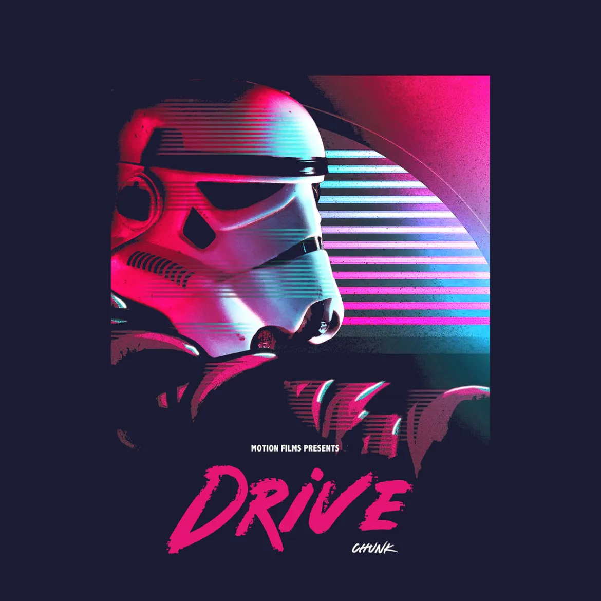 Drive T-Shirt für Star Wars Fans blau