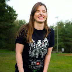 Droidbusters T-Shirt für Star Wars Fans blau