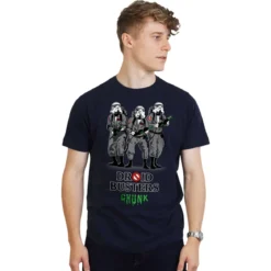 Droidbusters T-Shirt für Star Wars Fans blau