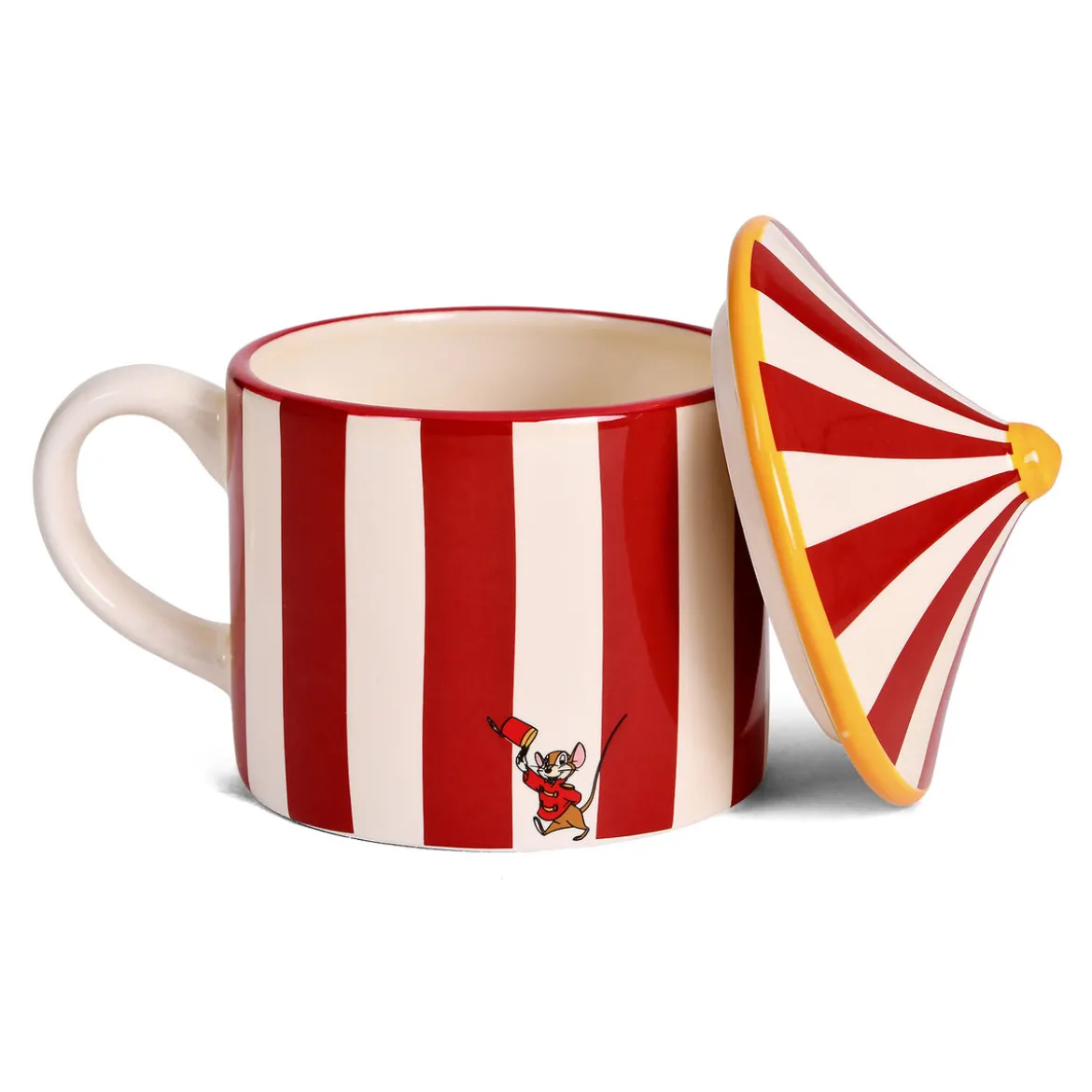 Dumbo - Zirkuszelt 3D Tasse mit Deckel