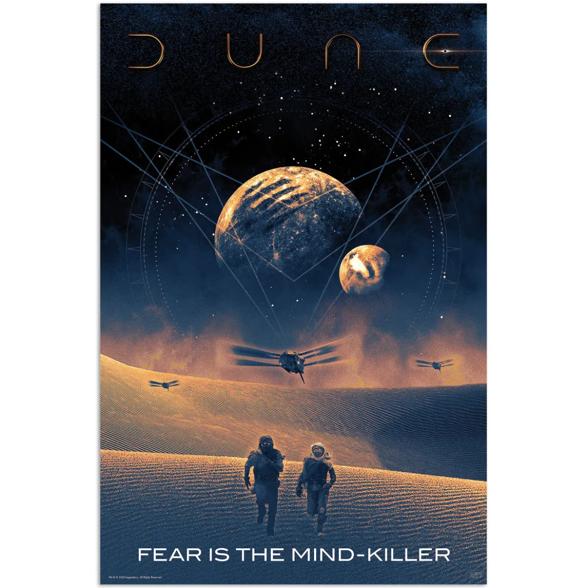 Dune - Fear Is The Mind-Killer Maxi Poster