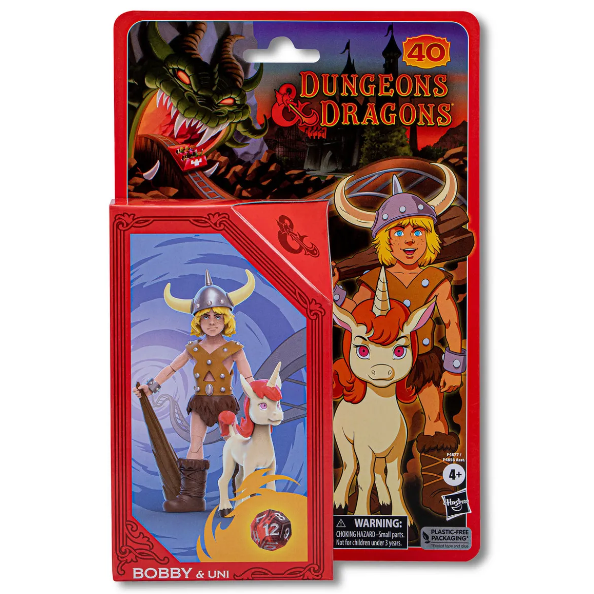 Dungeons & Dragons - Bobby & Uni Cartoon Classics Actionfiguren